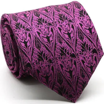 Premium Italian Designed Men's Multi Print Necktie Set
