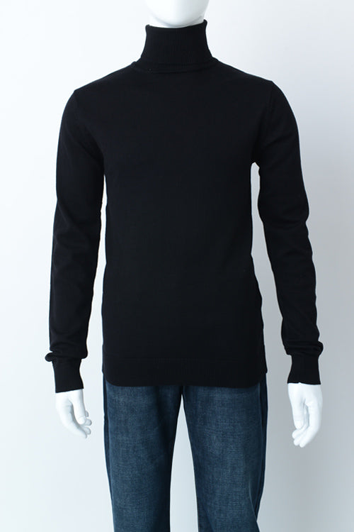 Solid Turtle Neck Top