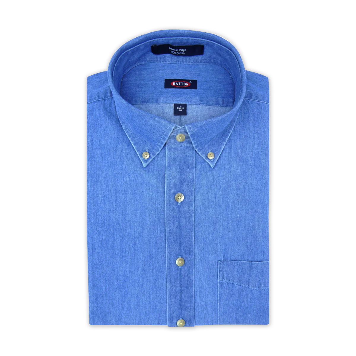 Slim Fit Long Sleeve Button Down