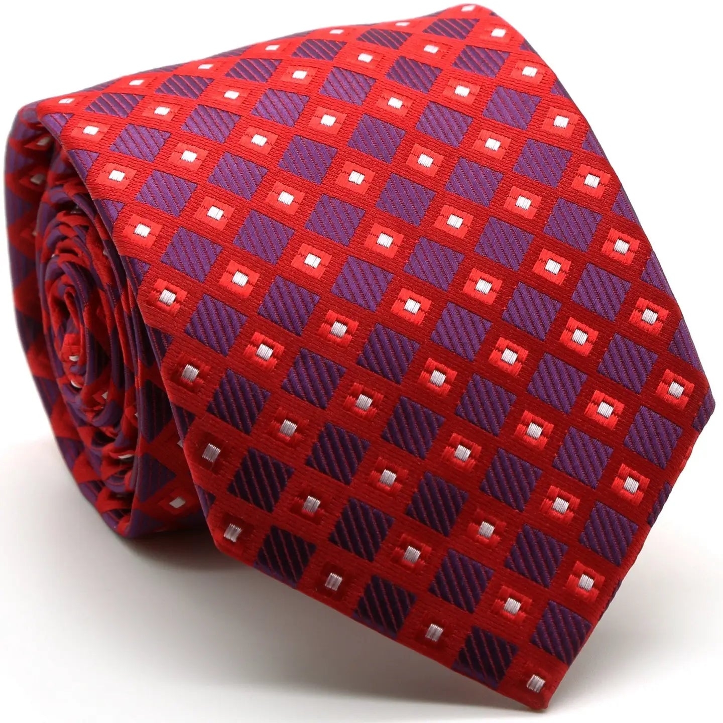 Men's Classic Pattern Windsor Tie and Hanky Set