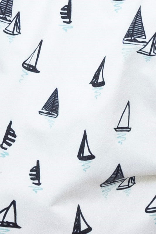 Lax Look Printed Swim Shorts