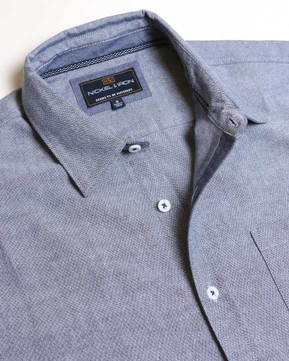 Long Sleeve Regular Fit Oxford Button Down Shirt