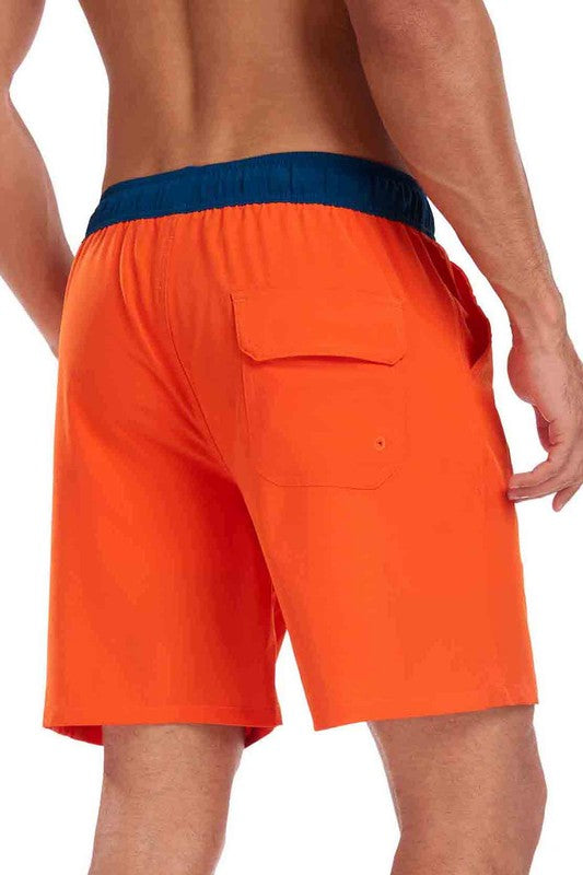 Breathable Quick Dry Swim Trunks with Compression Liner