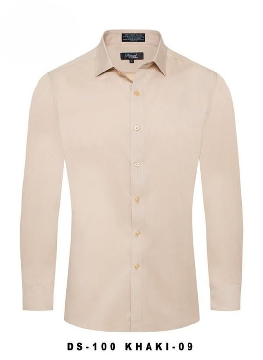 Long Sleeve Wrinkle Free Bamboo Stretch Slim Fit Shirt