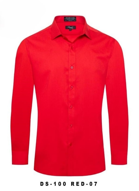Long Sleeve Wrinkle Free Bamboo Stretch Slim Fit Shirt