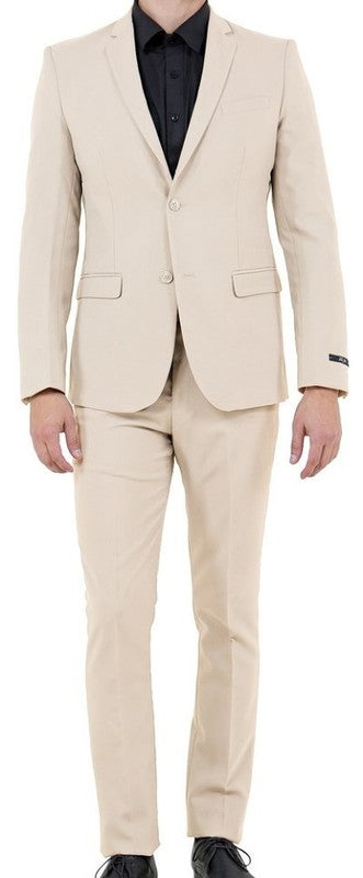 Regular Tailored Fit Dress Suit Pants