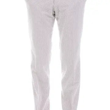 Short Slim Fit Seersucker Dress Pants