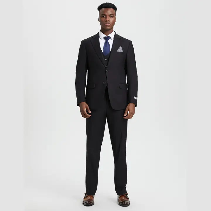 3 Piece Suit in Hybrid Fit