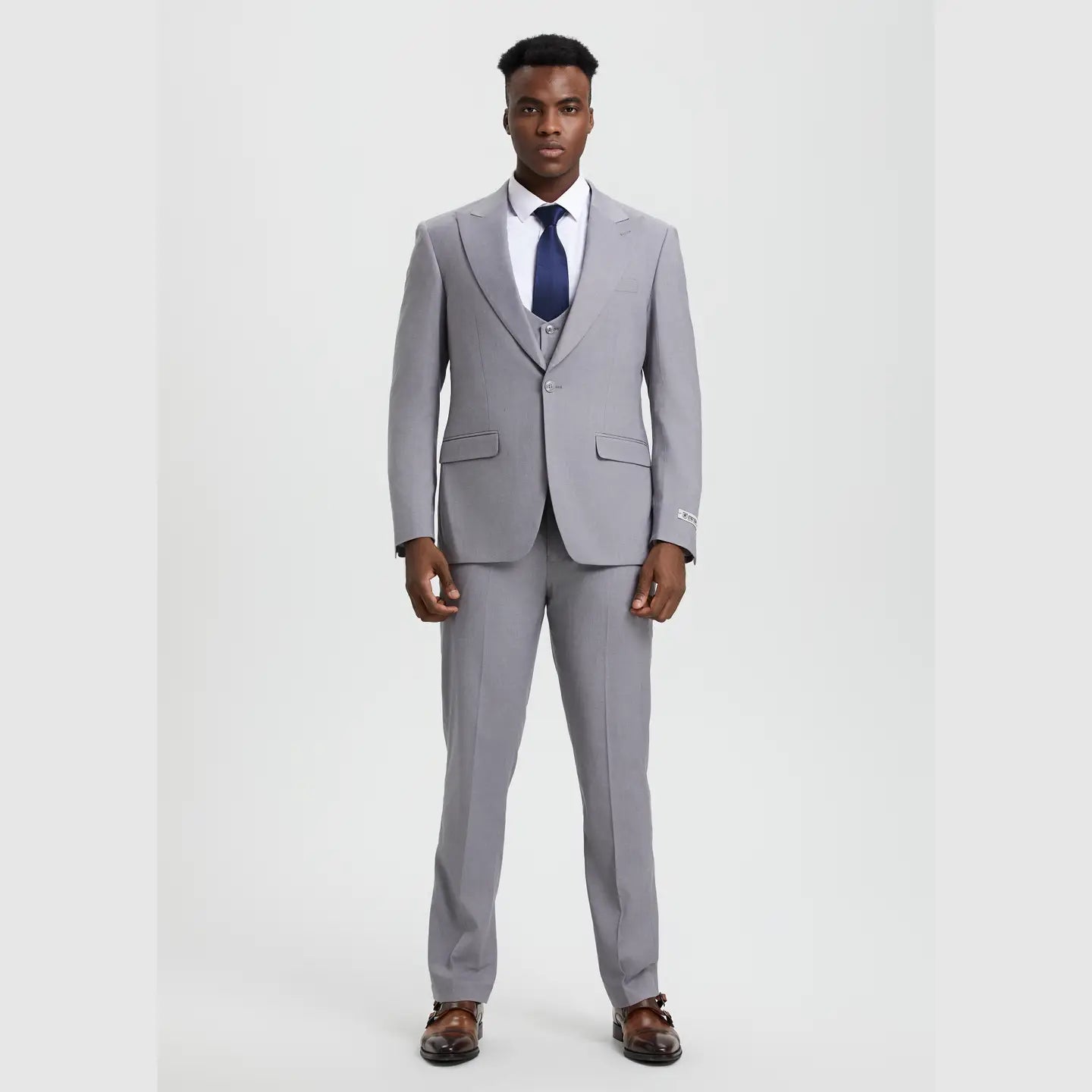 Regular Hybrid Fit Flat Front Dress Pants with Pockets
