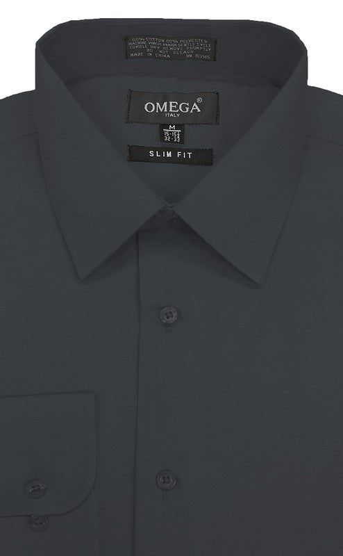 Slim Fit Long Sleeve Button Down