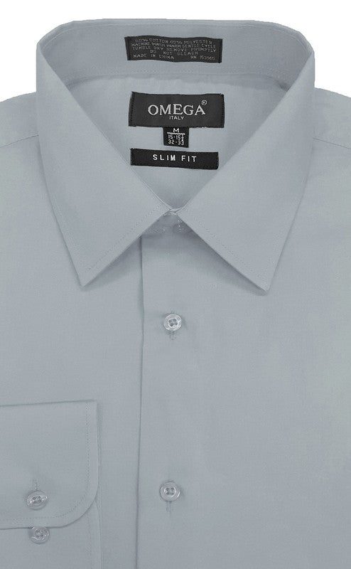 Slim Fit Long Sleeve Button Down
