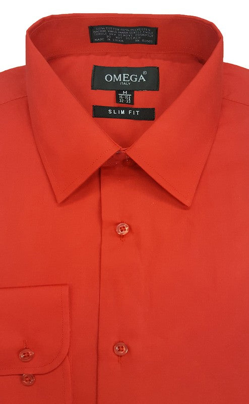 Slim Fit Long Sleeve Button Down