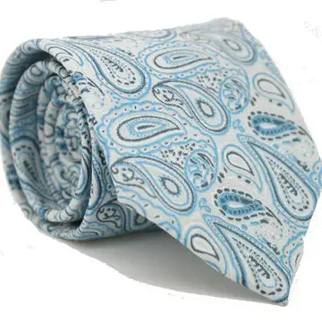 Premium Italian Designed Paisley Men's Necktie Set