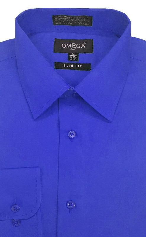 Slim Fit Long Sleeve Button Down