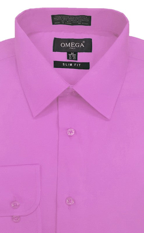Slim Fit Long Sleeve Button Down