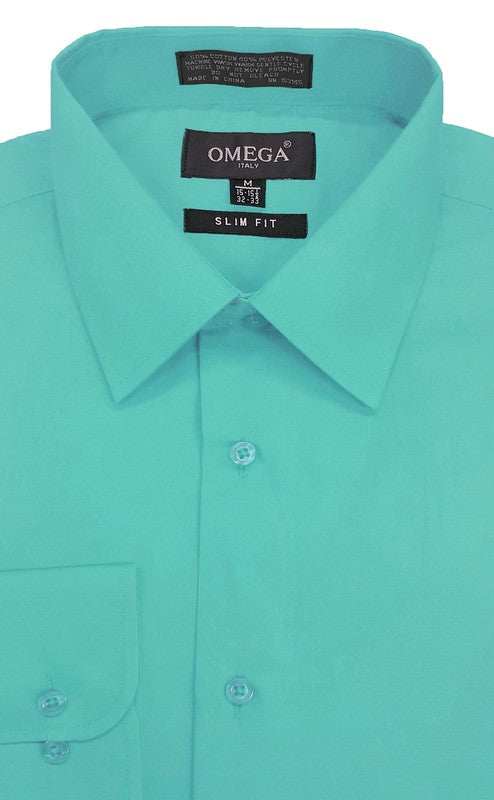 Slim Fit Long Sleeve Button Down