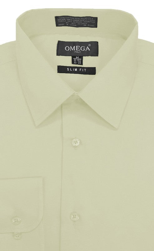 Slim Fit Long Sleeve Button Down