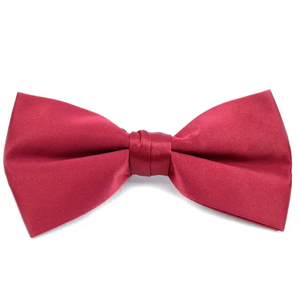 2.5" Poly Satin Clip On Bow Tie
