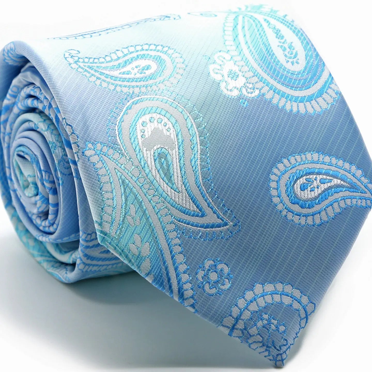 Premium Italian Designed Paisley Men's Necktie Set