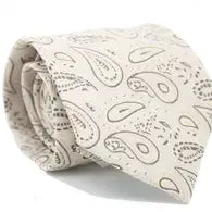 Premium Italian Designed Paisley Men's Necktie Set