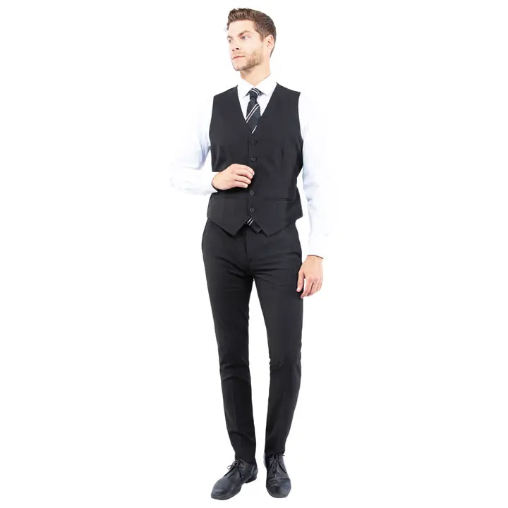 Men's Suit 4-Way Stretch 3pc with Expandable Waistband