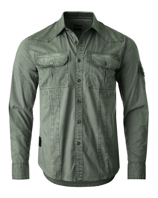 Zimego Stretch Flex Button Down