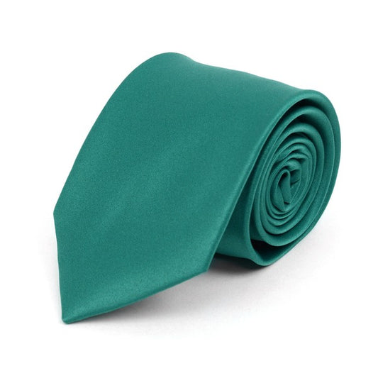 Poly Solid Satin Ties