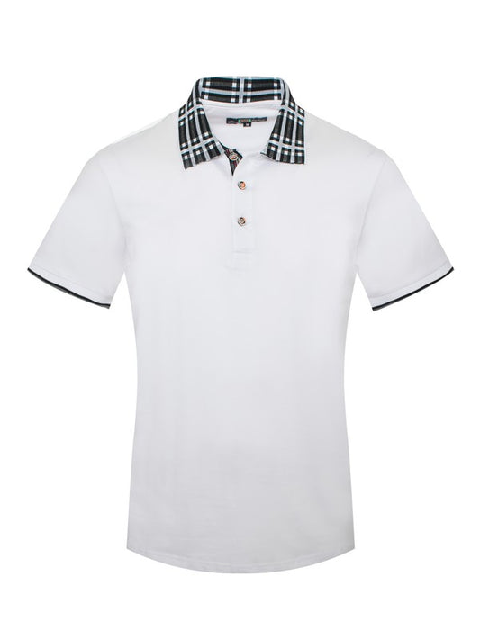 Short Sleeve Modern Slim Fit Comfort Polo