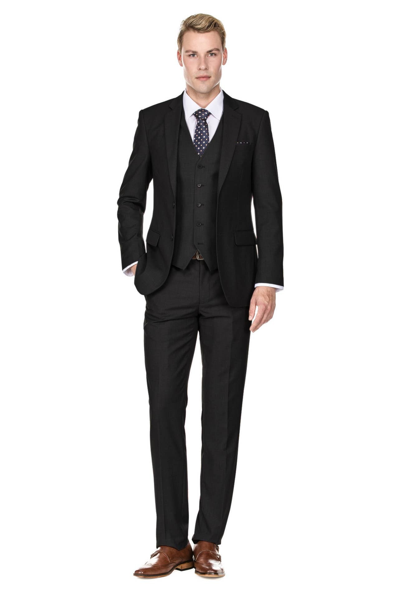 Tall Slim Fit Dress Suit Pants