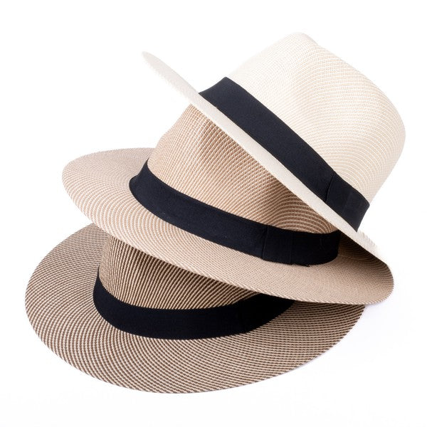 Banded Fashion Fedora Hat