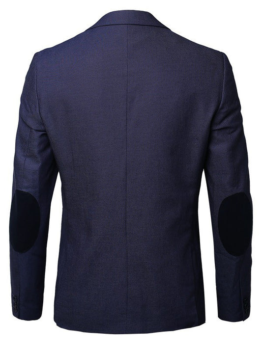 Long Sleeve Premium Blazer with Elbow Patch