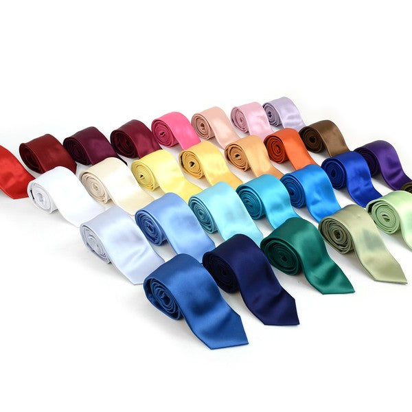 Men's Solid Color Quality Formal Ties