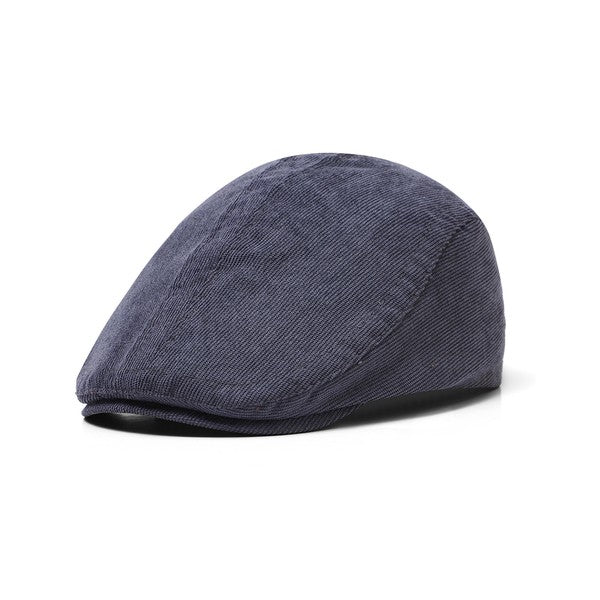 Solid Color Flat Pageboy Hat