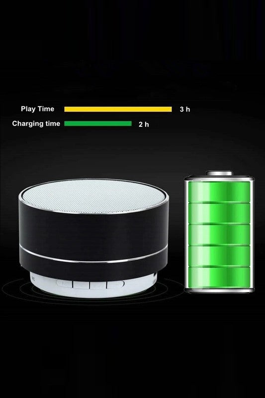 Mini Led Portable Wireless Bluetooth Speaker