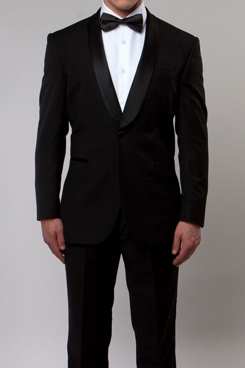 Regular Slim Fit Men's Tuxedo Pants