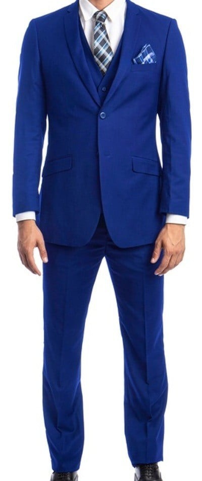 Tall Slim Fit Button Down Suit Vest