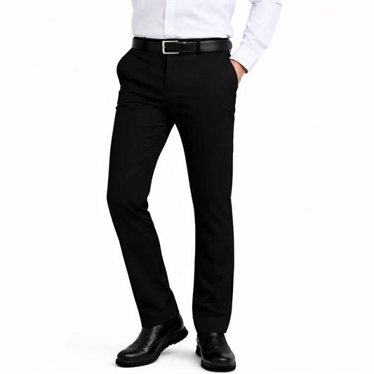 Men’S Flex Stretch Slim Fit Dress Pants