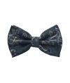 Classy Pre Tied Paisley Bow Tie and Hanky Set