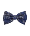 Classy Pre Tied Paisley Bow Tie and Hanky Set