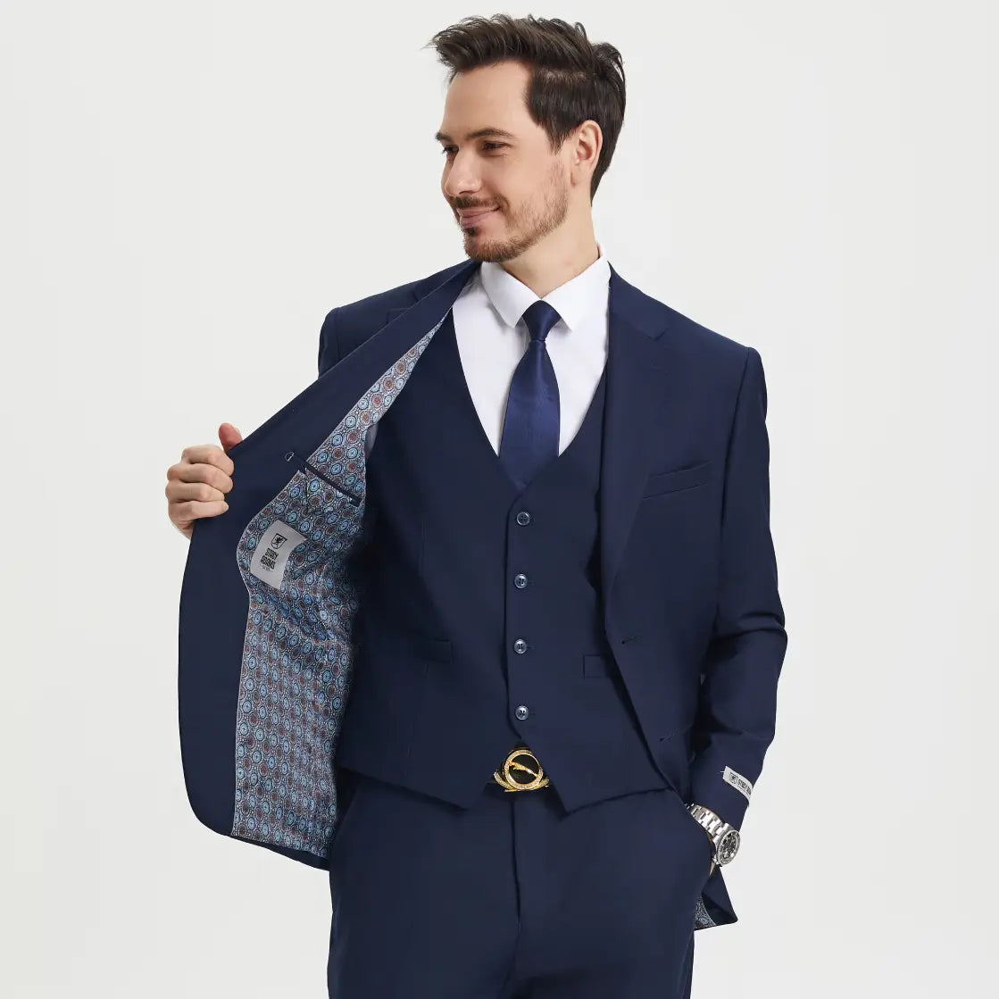 Regular Hybrid Fit Four Button Closure Vest