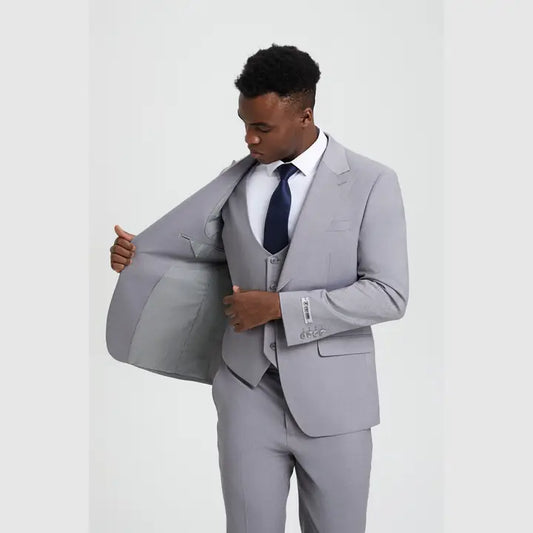 Long Hybrid Fit U Vest with Four Button Closure