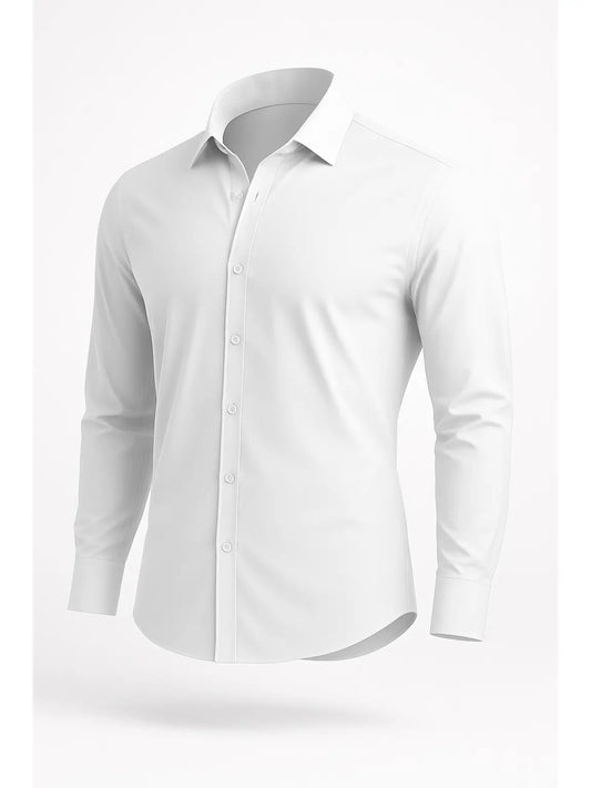 Men's Performance Stretch Long Sleeve Dress Shirts